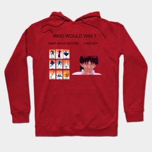 Who would win ? Evangelion Hoodie